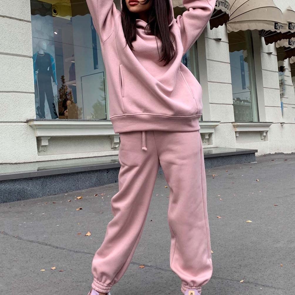 Tuta Da Jogging Da Donna Pantaloni Da Jogging Giacca Sportiva Tuta Sportiva Pantaloni Fitness Felpa Con Cappuccio Tuta Fitness Tuta Allenamento For Il Tempo Libero Tuta
