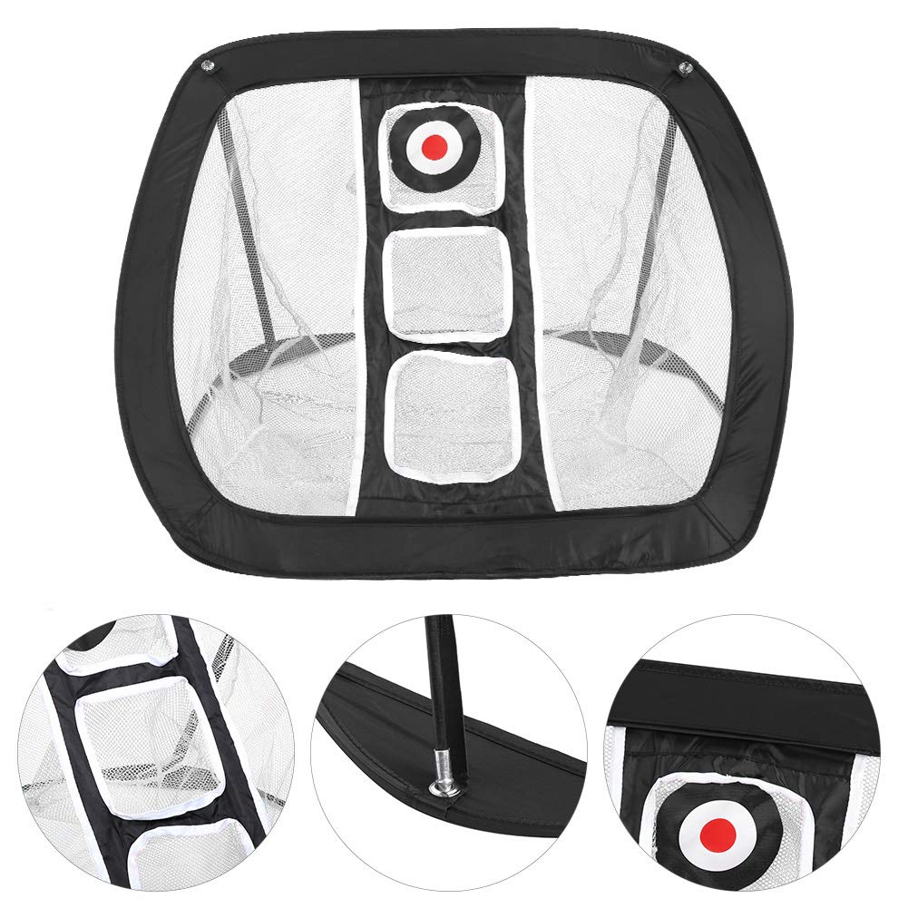 Sports Training Practice Net, for Beginners, Net for Husband, Dad, Mom,Boy, Teenager, Great Gift for Accessories Practicing (Black White)