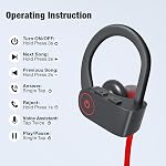 JOYWISE Téléphones Bluetooth, 15H Écouteurs sans fil Playtime