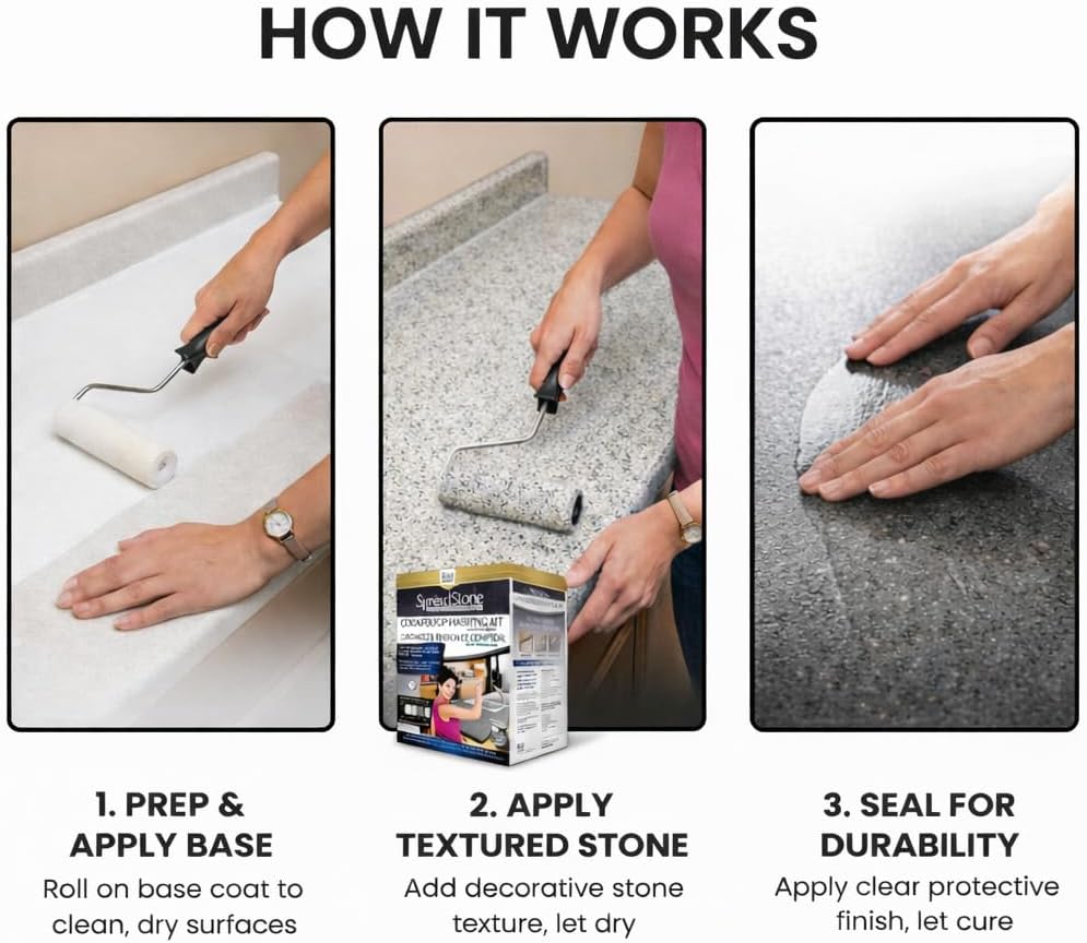 Daich SpreadStone Mineral Select Countertop Finishing Kit (Onyx Fog)