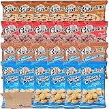 Tribeca Curations | Grandma Chocolate & Vanilla Snack Variety Pack | Chocolate Chip Mini Cookies, Chocolate Brownie Cookies, Chocolate Chip Cookies, Vanilla Mini Sandwich Creams | Pack of 24