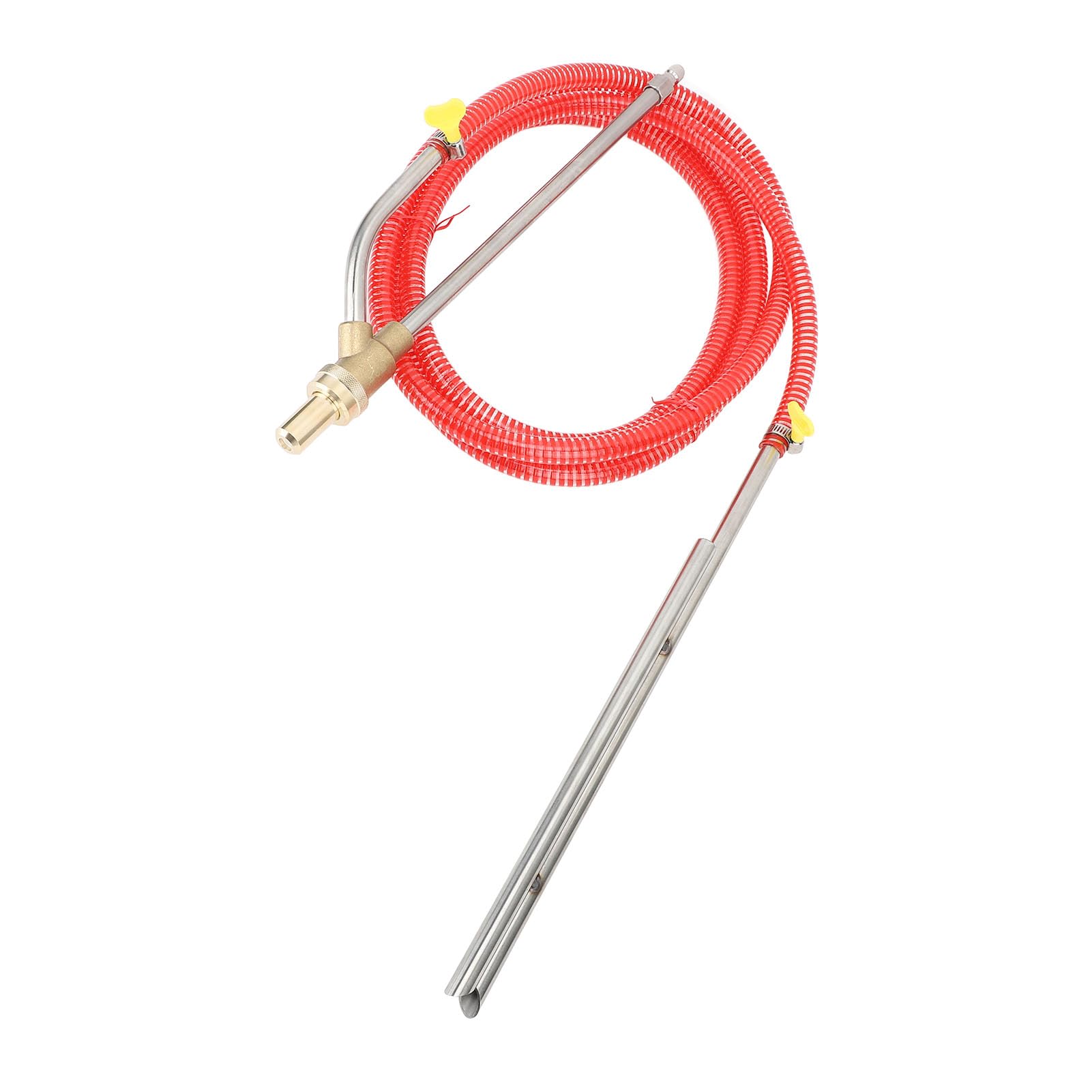 Aramox Kit di Sabbiatura per Idropulitrice, Acciaio Inossidabile e Ottone, Efficace Rimozione di Ruggine e Vernice, Ideale per Parti Automobilistiche e Casa (rosso)