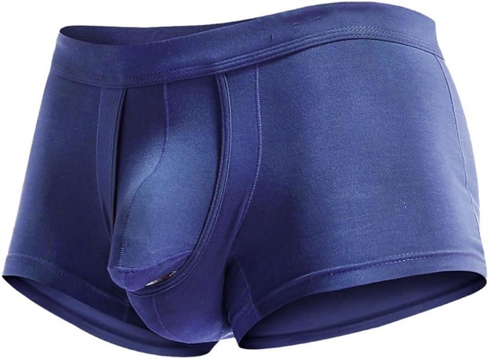 Men's Underwear Bullet Bottoms Modal U Convex Solid Color Separated Flat Corner Pants