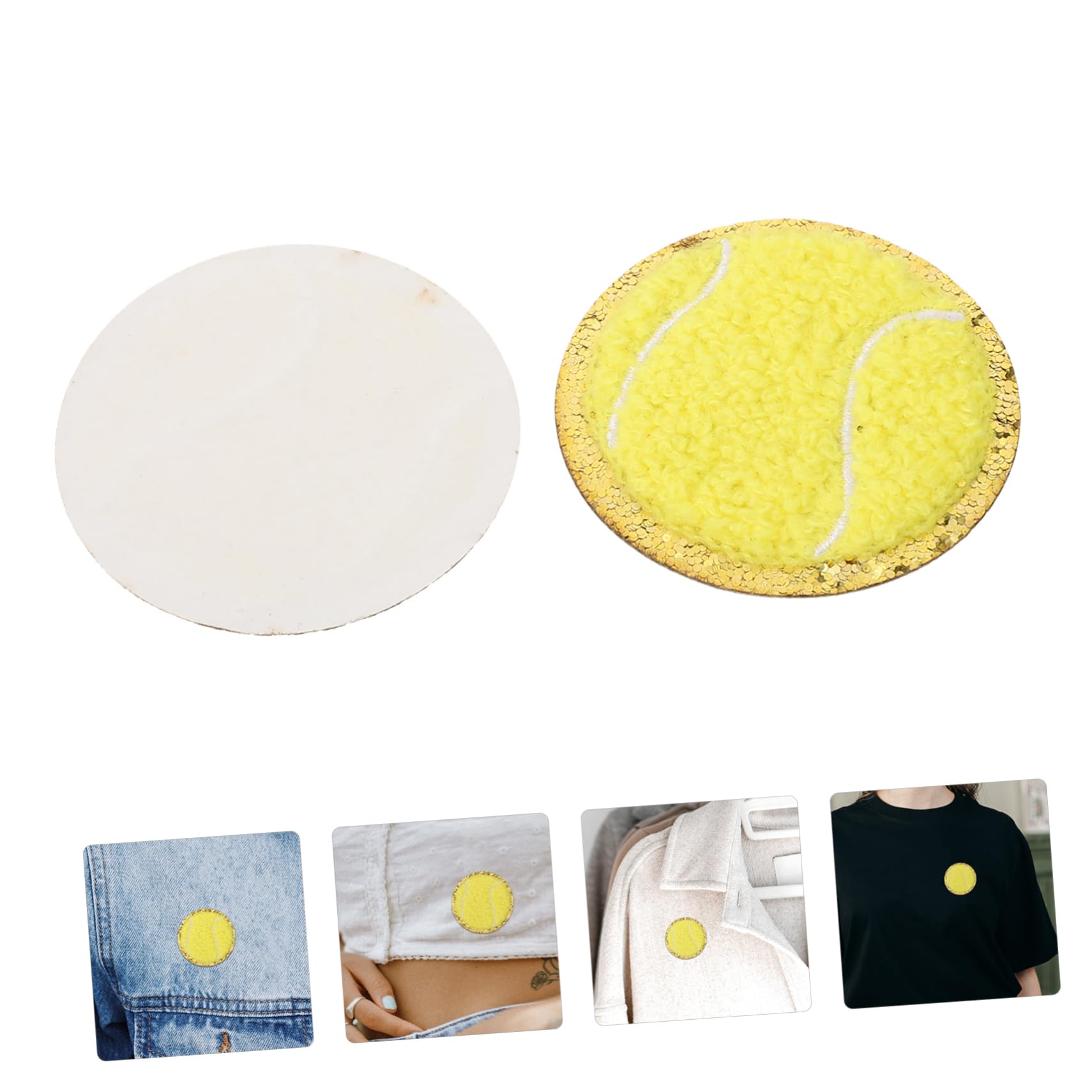 SHINEOFI 32 Pz toppe da ricamo Abbigliamento decorativo Scarpe da decorare arredamento da basket toppe per cappelli multifunzione toppe per vestiti multifunzione ricamata cotone