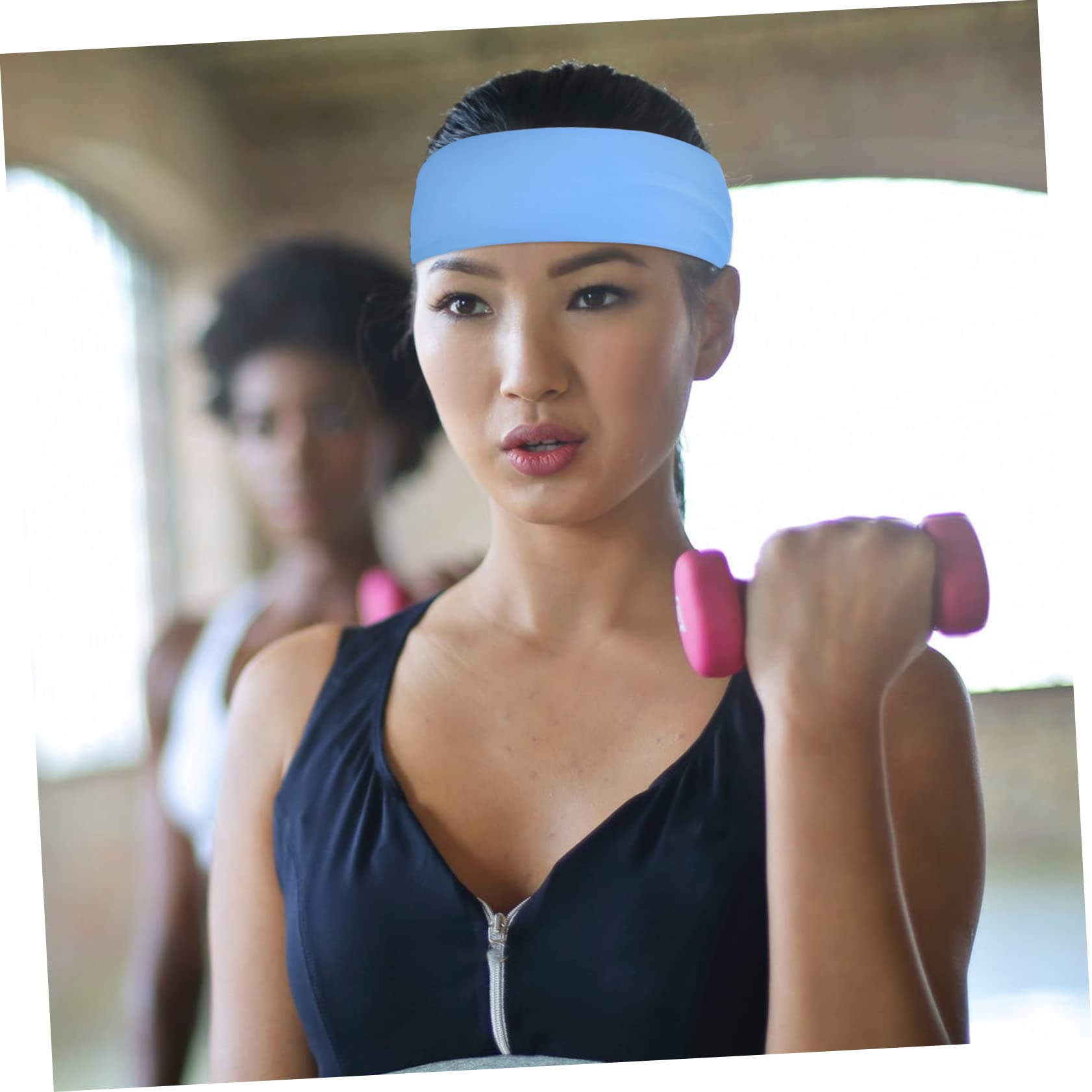 20pezzi Fasce Elastiche Assorbenti Per Sudore Headband Unisex Per Sport e Yoga Di Fasce Per Corsa Fitness e Attività Outdoor