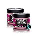 INK-EEZE Pink Tattoo Ointment Bundle 2-Pack, For Artists and Aftercare, Cruelty Free, Vegan, Made in USA, 2-Pack 6oz Jars