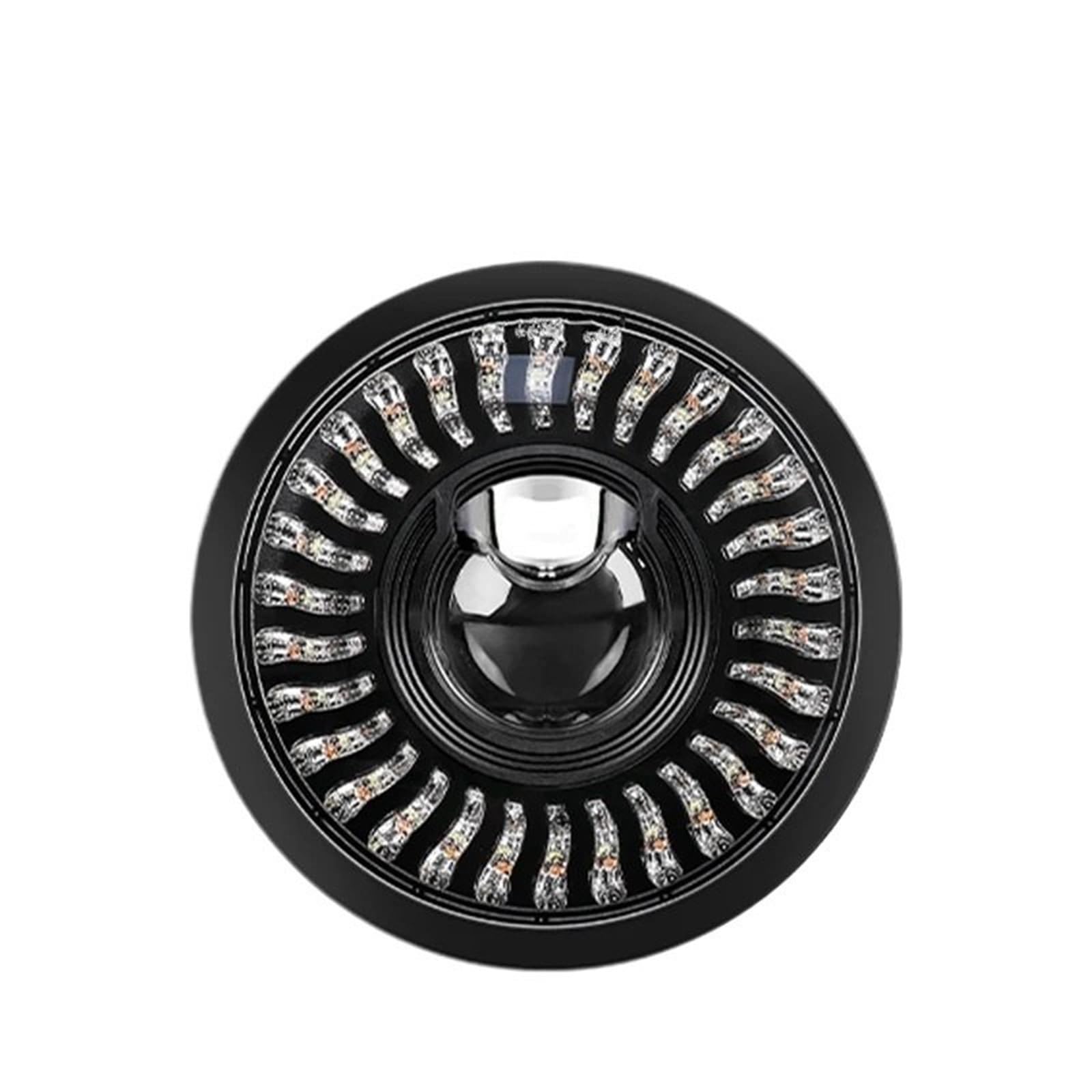 LED Oświetlenie pomocnicze Do Reflektorów LED 4x4 5,75 Cala | Projektor 9-32V 7 Tum Rund Len 180W H4(1pc M008)