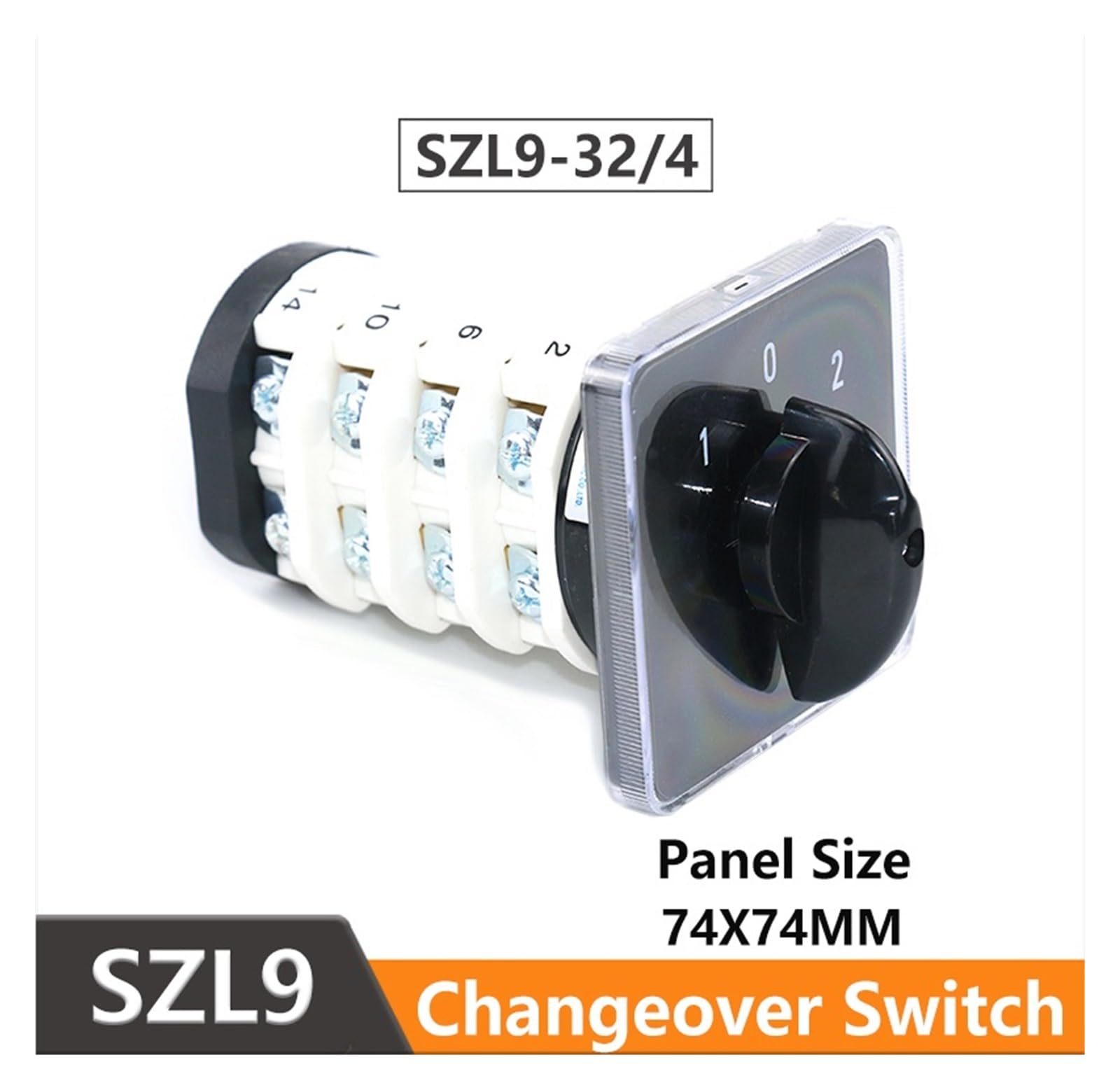 SZL9-32/4 32A Interruptor Transferencia Leva Giratorio Contacto Plateado