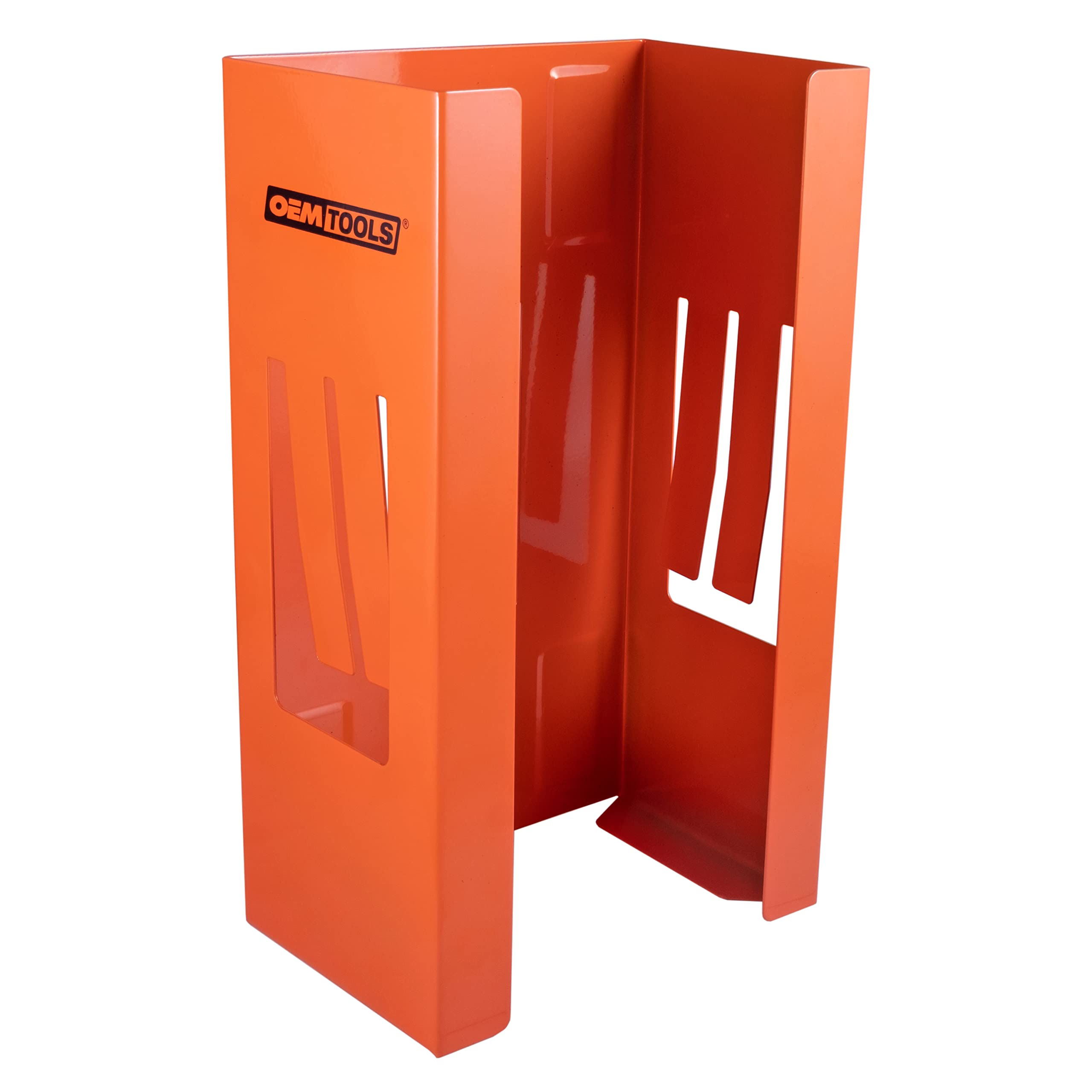 OEMTOOLS Magnetic Glove Dispenser Wall Mount, Durable Tissue or Disposable Glove Box Holder with Self Adjusting Spring Sides, Handy Magnetic Toolbox Accessories