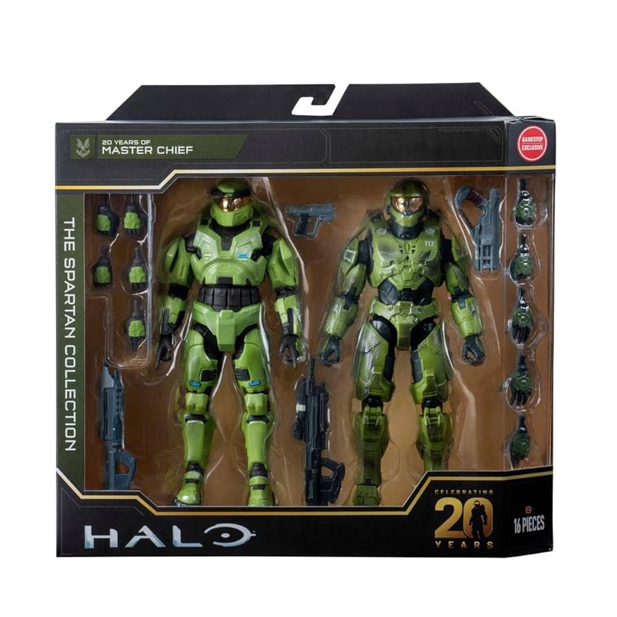 Amazon | Jazwares Halo Master Chief 20周年記念スパルタ