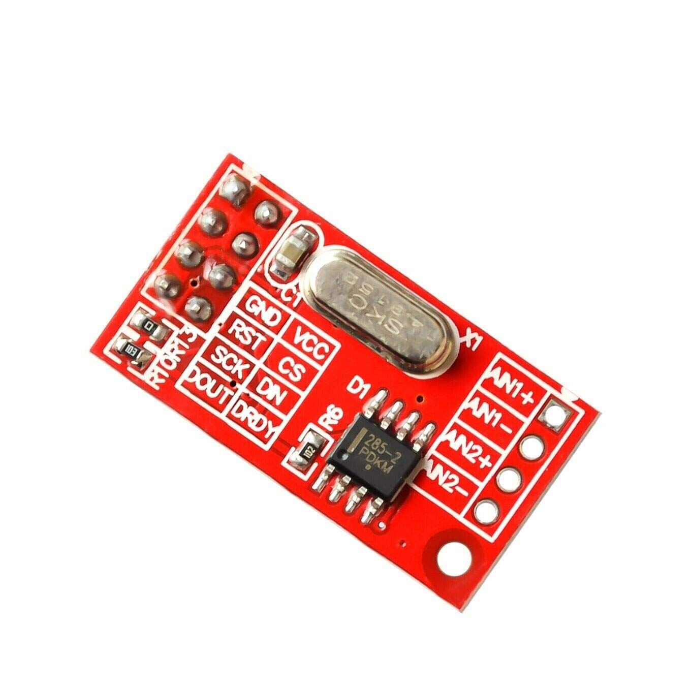 5 pz AD7705 Doppio modulo di acquisizione dati ADC a 16 bit guadagno di ingresso programmabile SPI