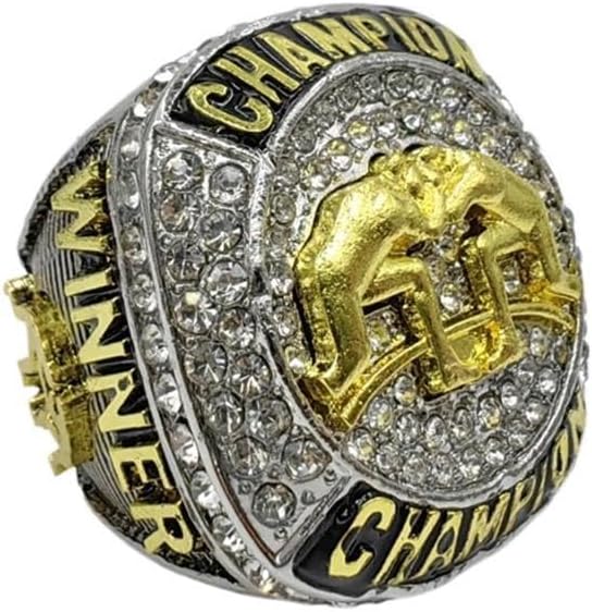 Miniatura 4 de Personalizar Pro Wrestling Ganador Campeonato Anillos Medalla Trofeo Premio