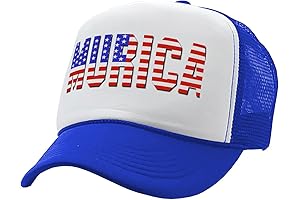 Blue Mountain State Costume Hat - Patriotic Trucker Cap