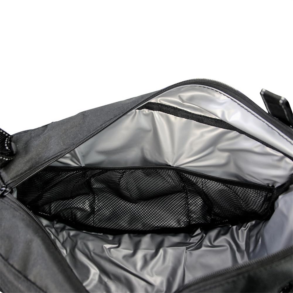 Isolierter Babywagen-Organizer, große Kapazität für Babyutensilien, kompaktes Design Seitengurt-Kinderwagen-Satteltasche passt auf jeden Kinderwagen