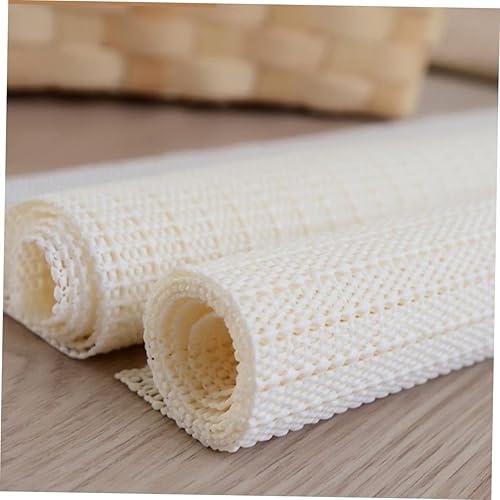 Miniatura 5 de Cabilock Tapete antideslizante para dormitorio, 2 unidades, antideslizante, tapete para escritorio, cajón, para suelos de madera dura, debajo de la