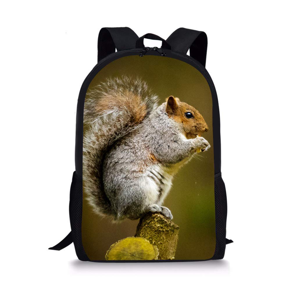 Printpub Mochilas para niños de 16 litros, con estampado de animales, mochila escolar básica casual para niñas