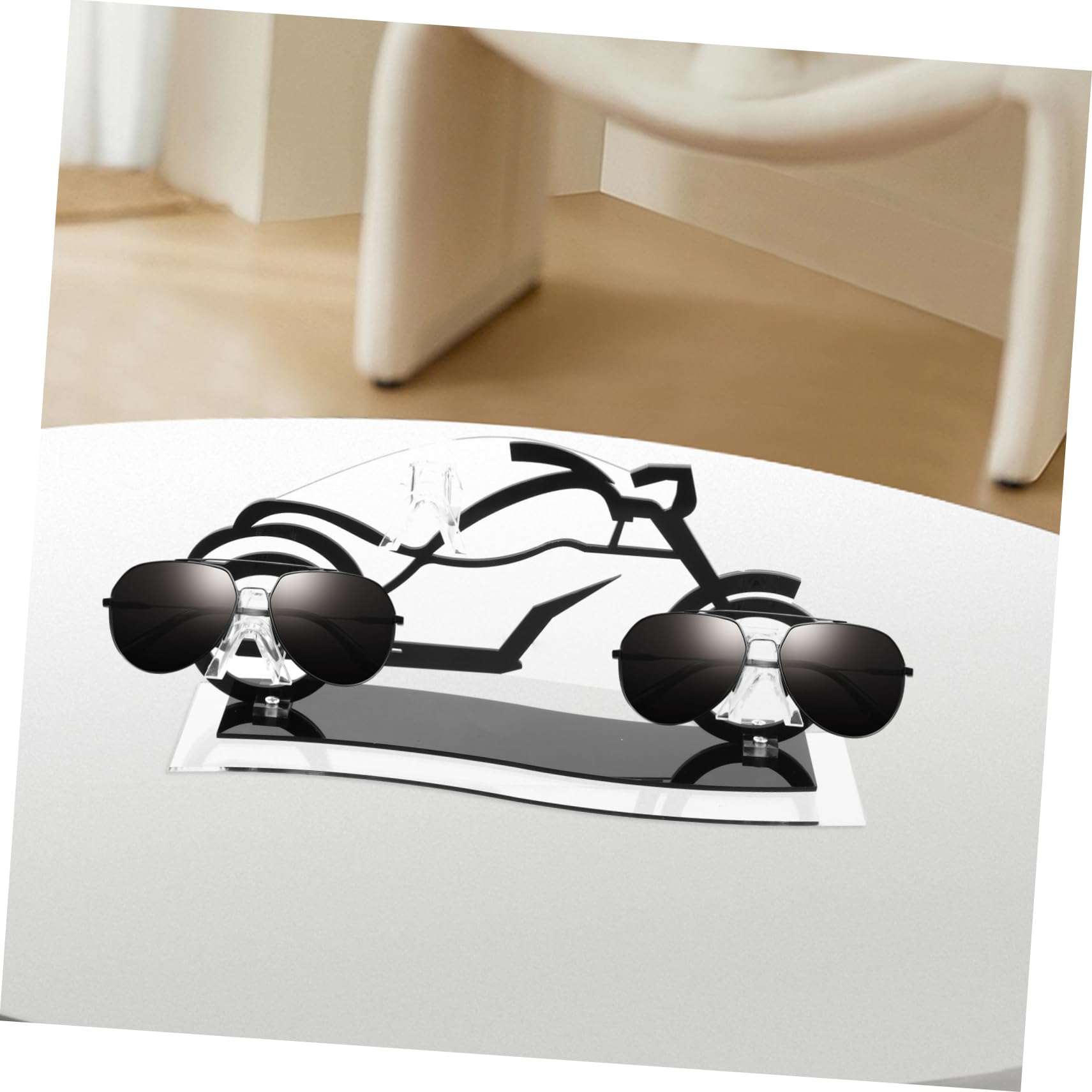 TOPBATHY 5St Sonnenbrillenhalter aus Acryl sonnenbrille organizer ausstellungsständer Organizer für Sonnenbrillenständer Mehrzweck-Brillenständer Brillenständer für Brillengeschäft