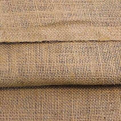AK TRADING CO. 72-Inch Wide Natural Burlap Fabric – Eco-Friendly & Versatile Material for Weddings, Crafts, Home Décor & Gardening