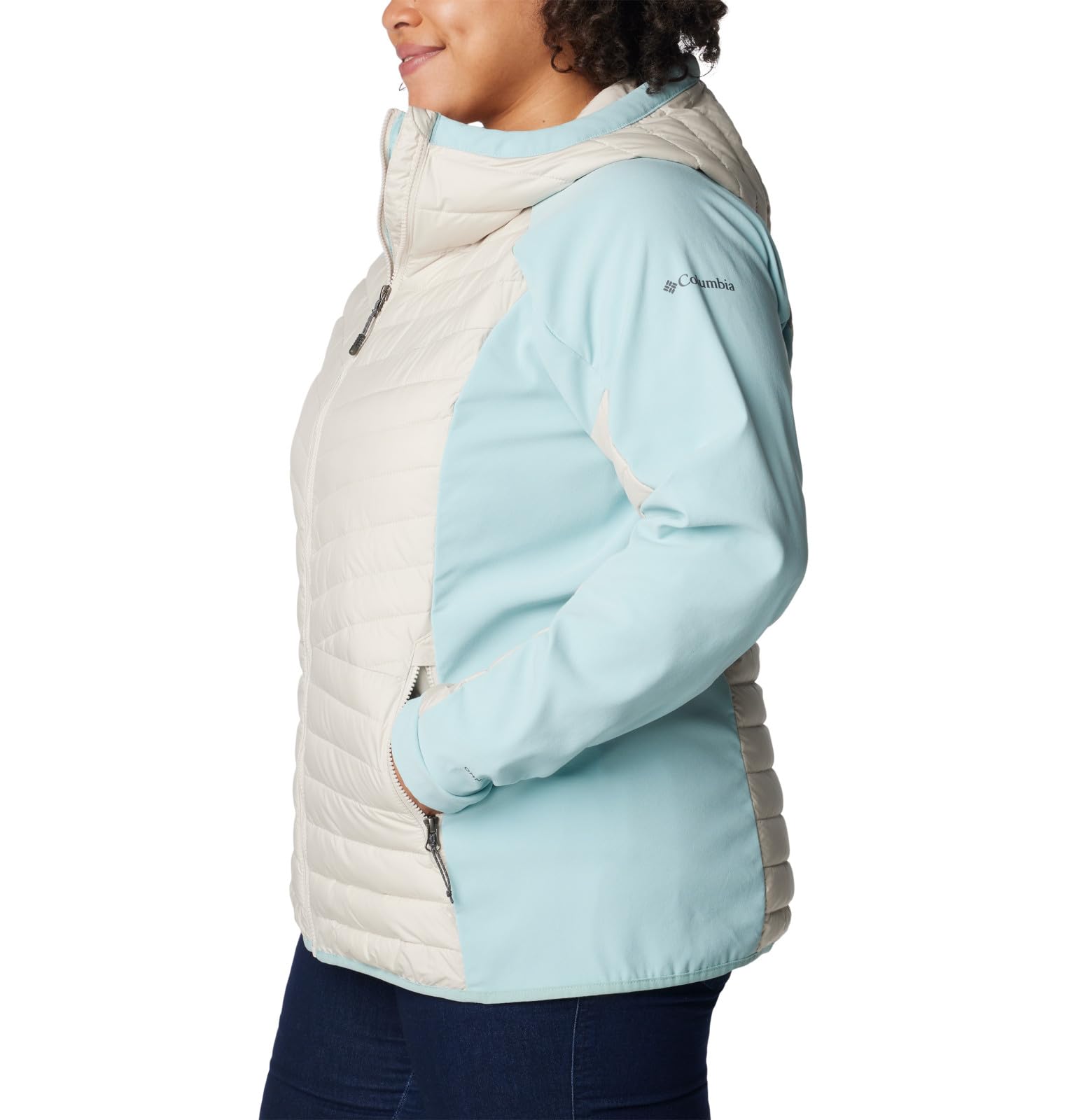 Columbia Powder Lite - Chaqueta Híbrida Con Capucha Powder Lite - Chaqueta híbrida con capucha Mujer