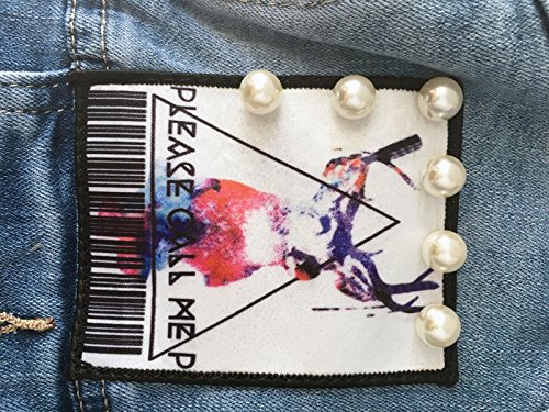 Veste de tailleur biker reflets argent bleu pour look audacieux - 5