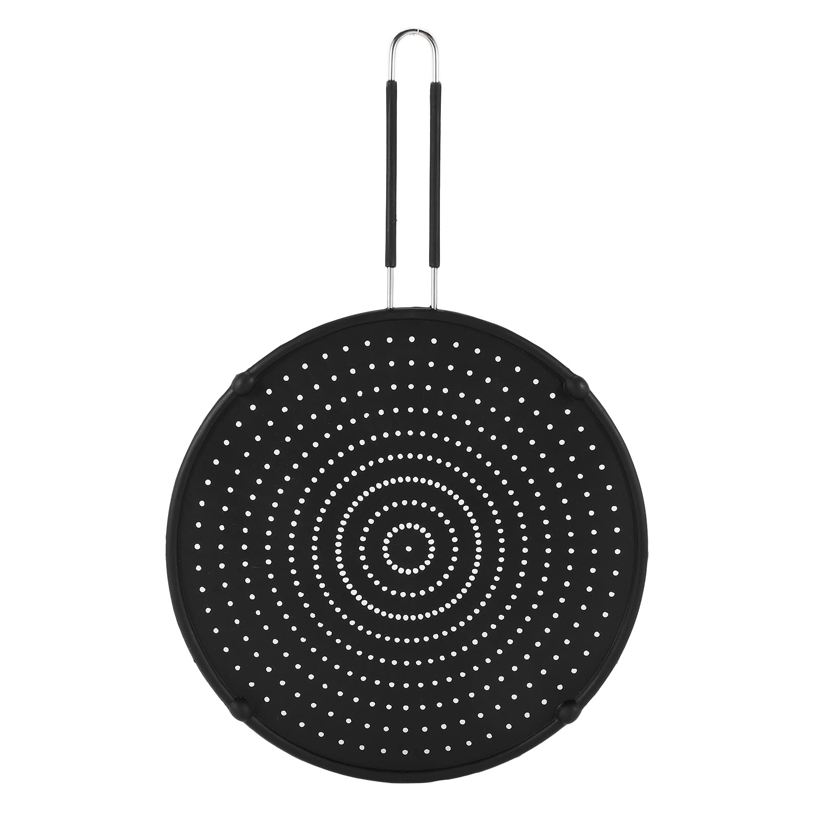 Dasertoe 32Cm Non Stick Silicone Screen Grease Pan Lid For Silicone Cooking Frying Pan