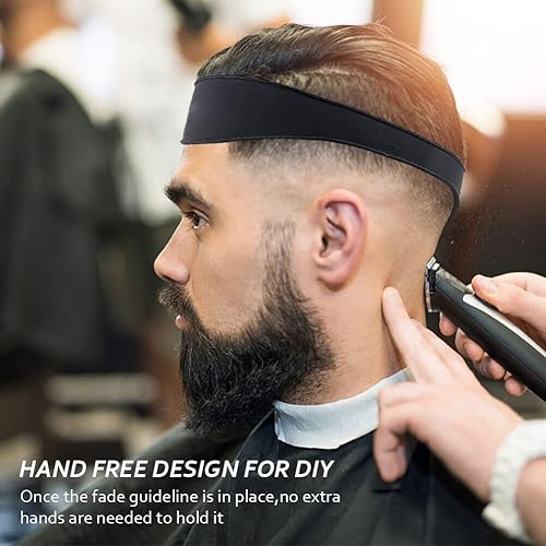 Miniatura 2 de Plantilla de afeitado de escote, guía de corte de cabello, plantilla de afeitado de cabello con cuello curvado, plantilla de recorte de escote de