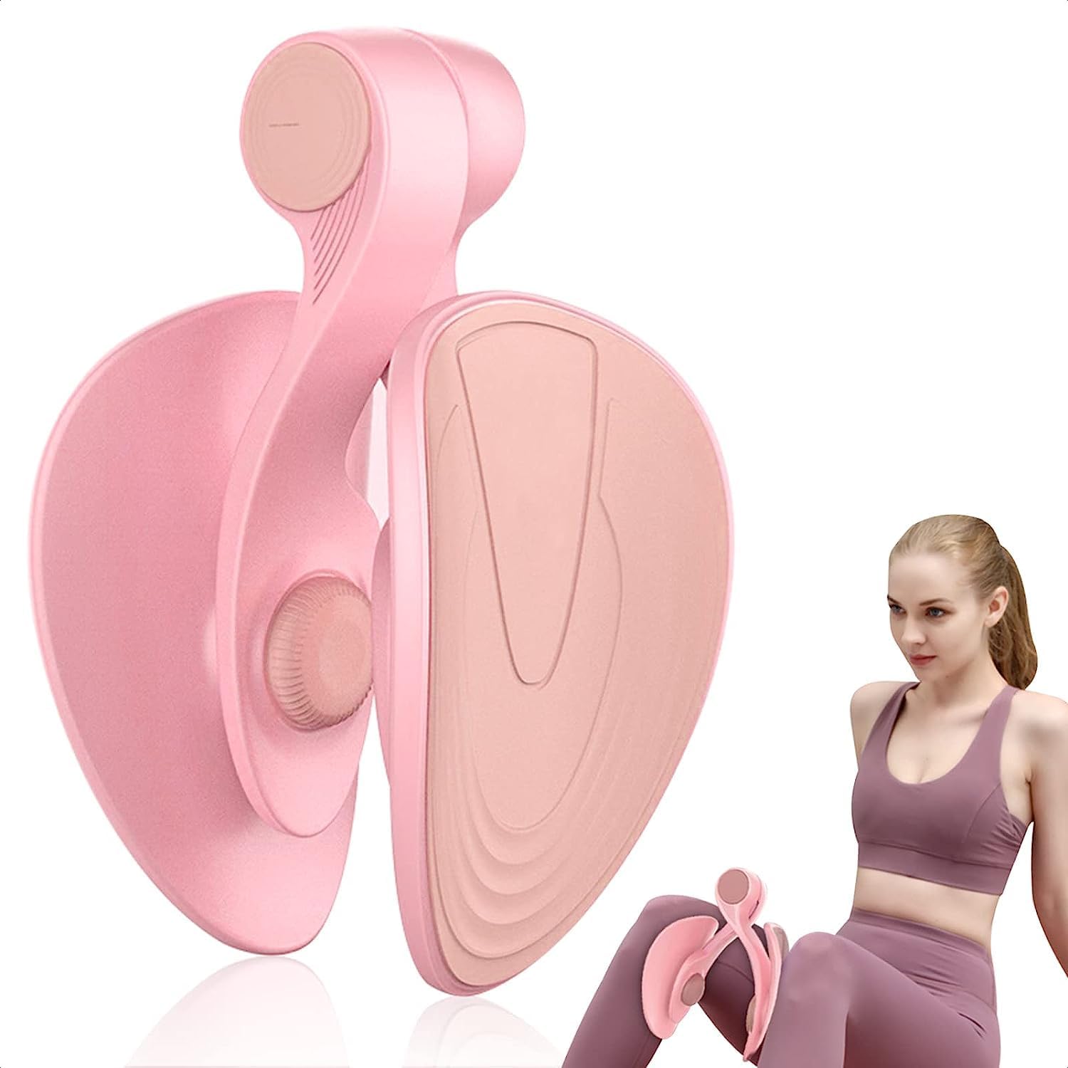 Delzon Pelvis Trainer for Women, Pelvic Floor Trainer Exercise Product, Leg Workout Portable Inner Thigh Exercise Home Workout Machine – Pink Color (B0CYQ64YL7) Amazon Price History, Amazon Price Tracker