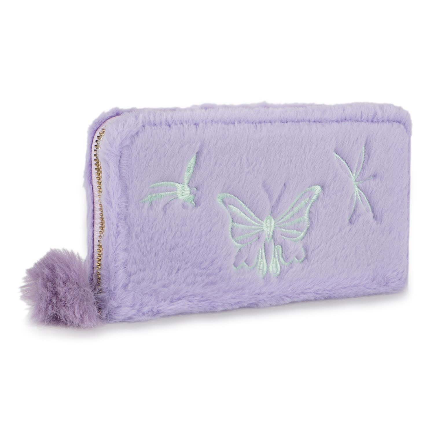 Nelle HarperWomen Wallet Western Butterfluy Faux Fur