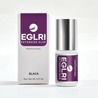 Sensitive Lash Extension Glue, Fast 1-3 Sec Dry Adhesive | Sensitive Formula Designed for Professional Eyelash Extension Applications