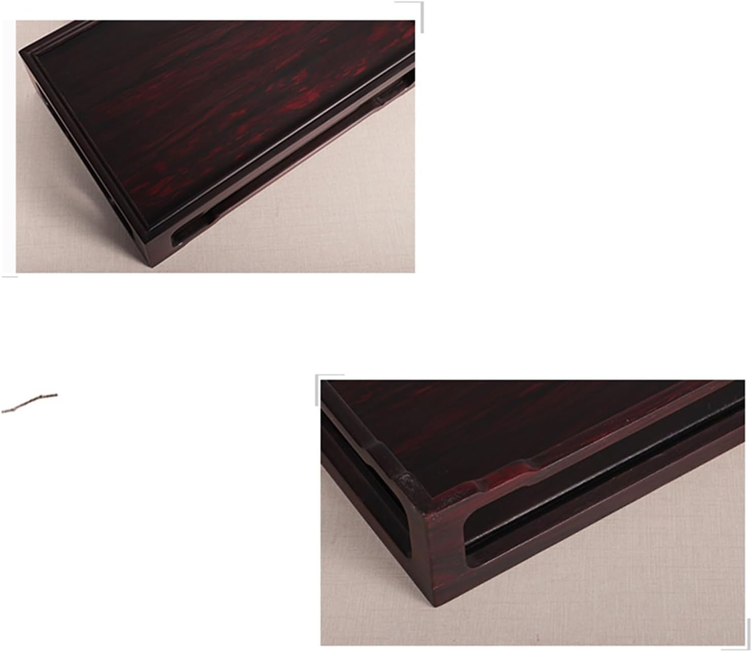 MIROOOO スタチューベース 花瓶スタンド 木製花瓶ベース 木彫り ベース 家庭用花瓶 金魚鉢 植物 観音仏像 ディスプレイスタ