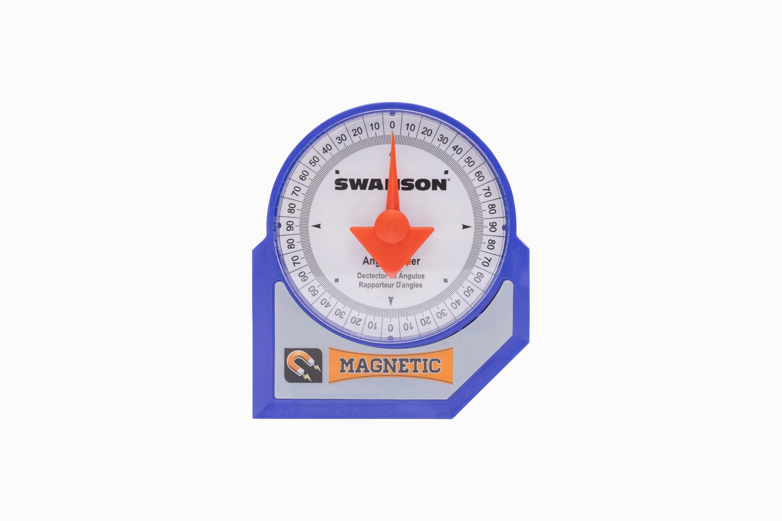 Swanson Magnetic Angle Finder, Dial Pitch, Slope Locator w Charts AF006M