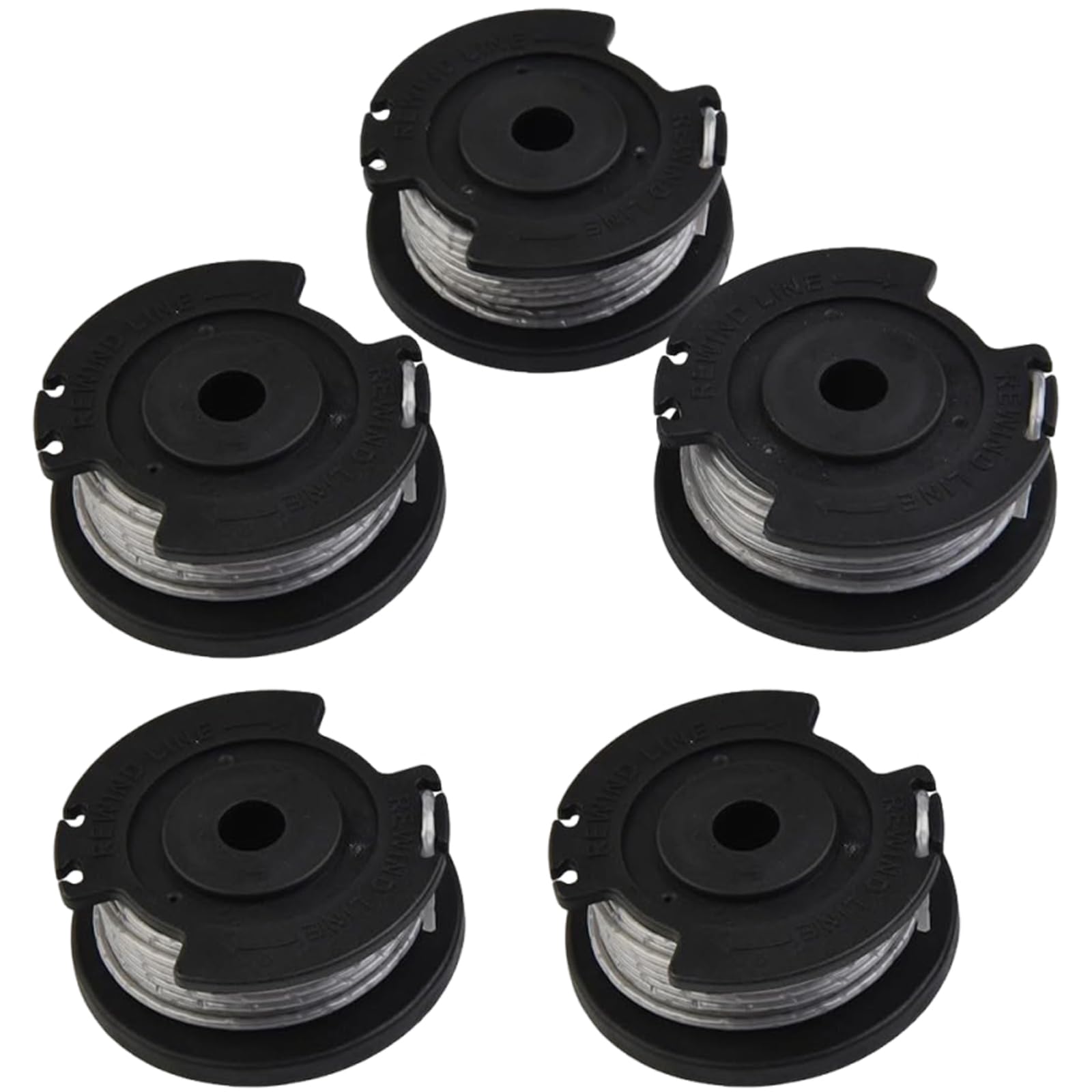 WORUIB For Bosch For Easygrasscut 18V, 23, 26 Spool Replacement,Lawn Mower Wire Replacement Kit and Wires (5PCS-Black)