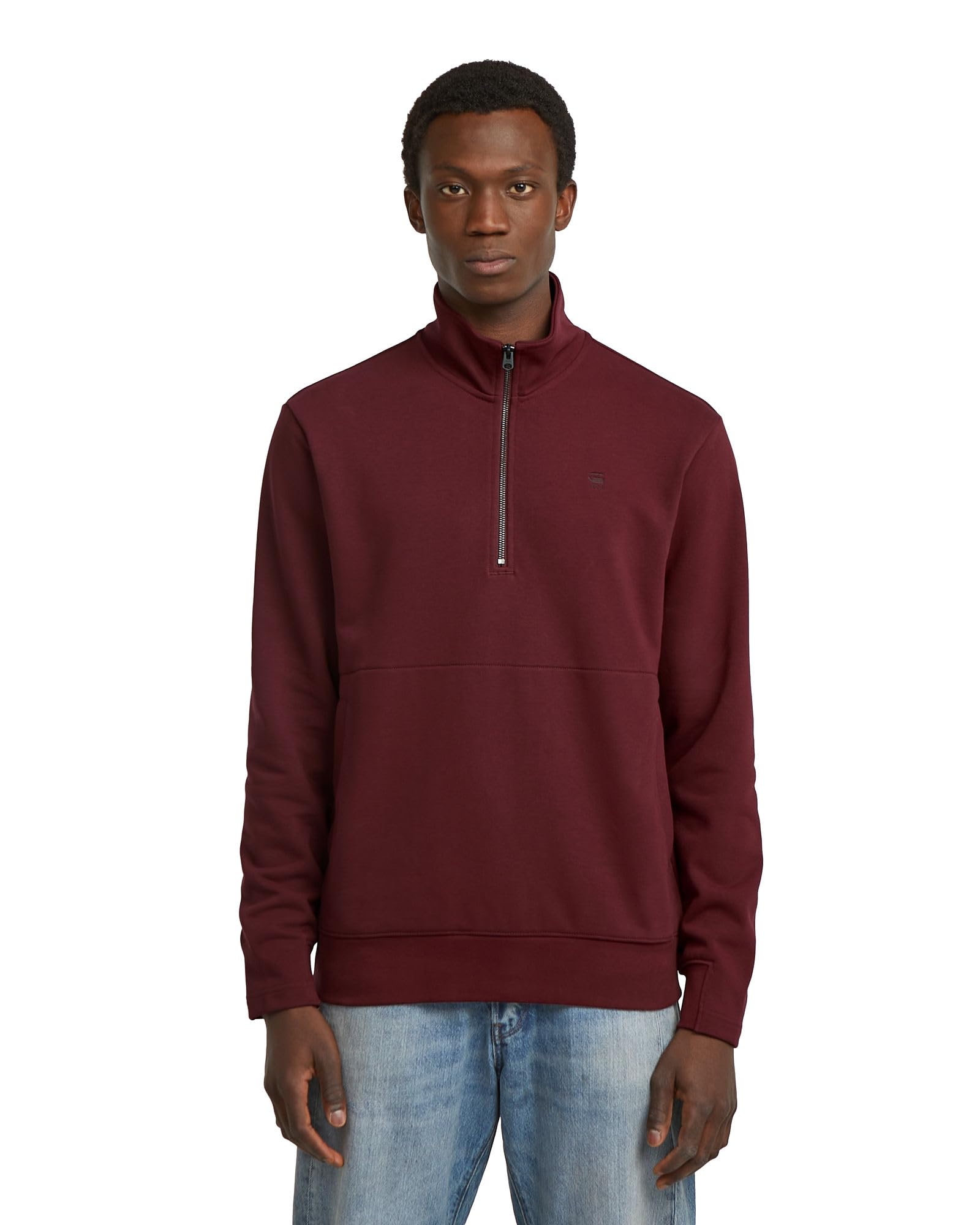 G-Star Herren Nifous Half Zip Sweater