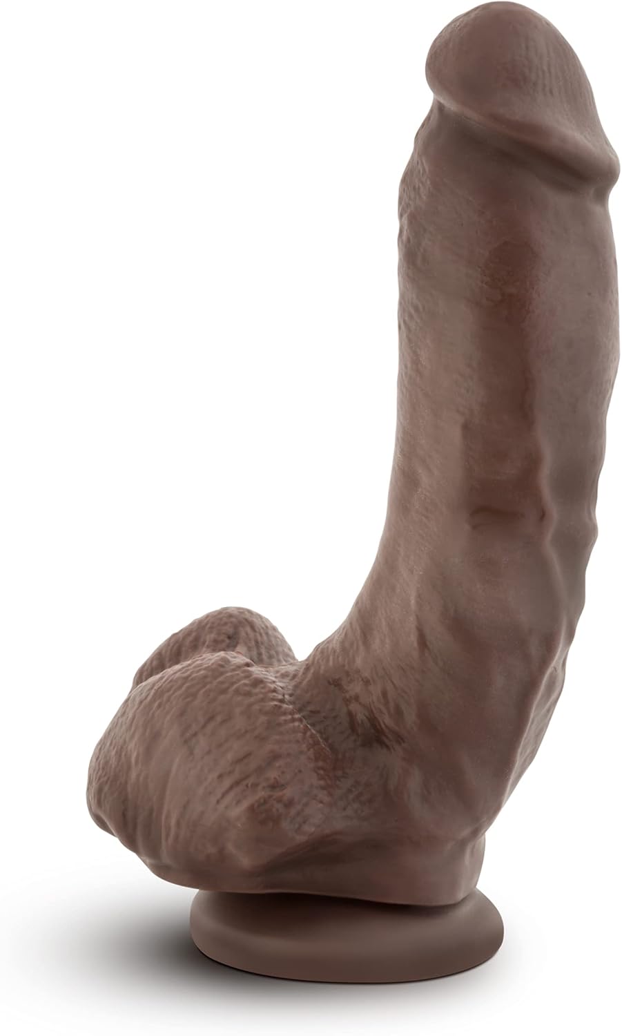 Blush Coverboy The Mechanic 9” Realistic Dildo with Balls - 2” Thick - Suction Cup Strap-On Compatible Penis for G-spot Anal Play - Skin-Like Feel Cock - Adult Sex Toy for Women Men Couples - Brown