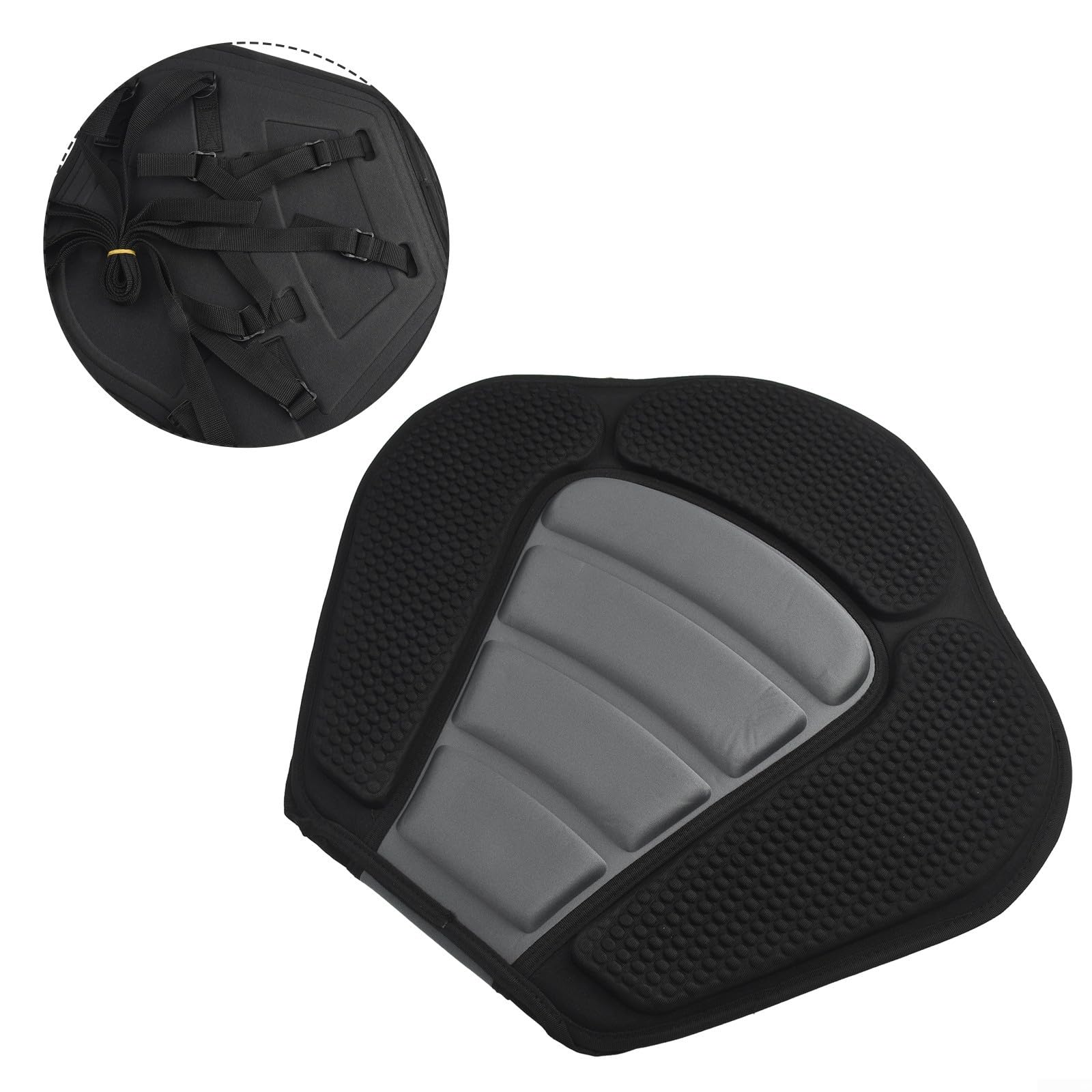 Asiento ajustable para kayak con respaldo EVA de secado rápido ajustable