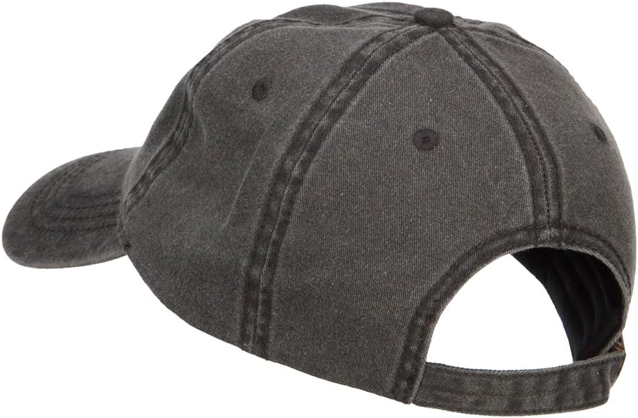 e4Hats.com Mini Question Mark Embroidered Washed Cap