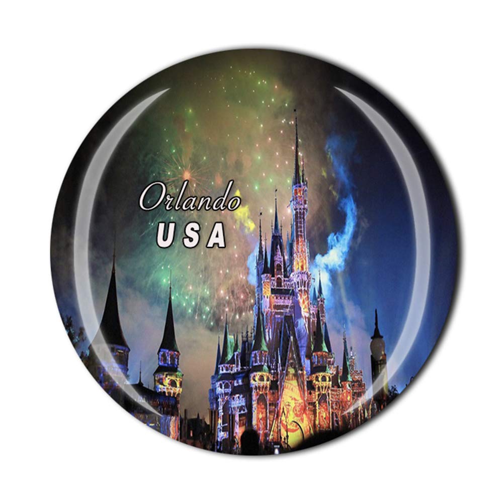 Muyu Magnet Orlando Florida Usa Fridge Magnet Souvenir Gift Decor Magnetic Sticker Collection
