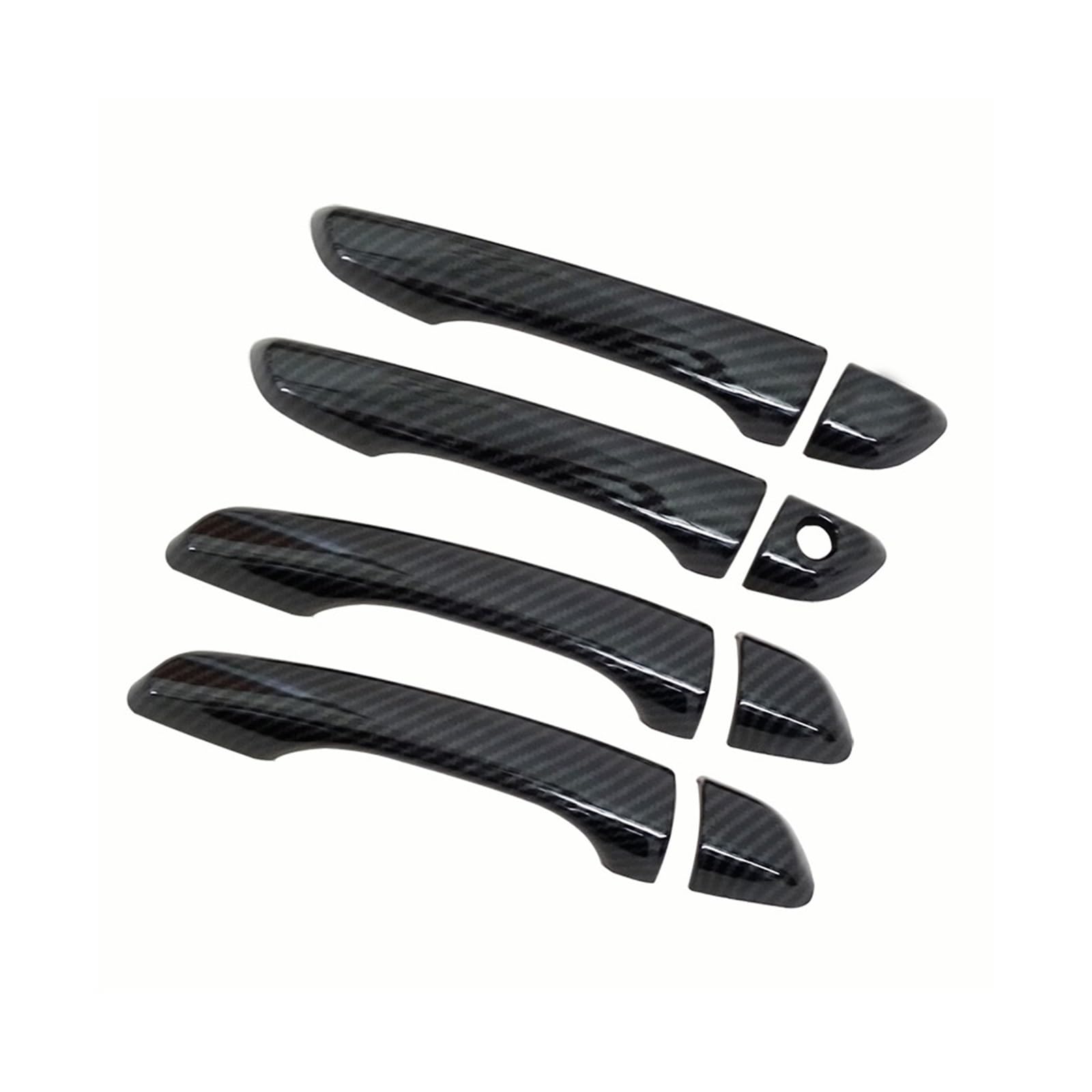 Drezzo No Button 2 Car Exterior Door Handle For Hyundai I30 2017-2020 Car Door Handle Cover Trim Sticker Styling(No Button 2)