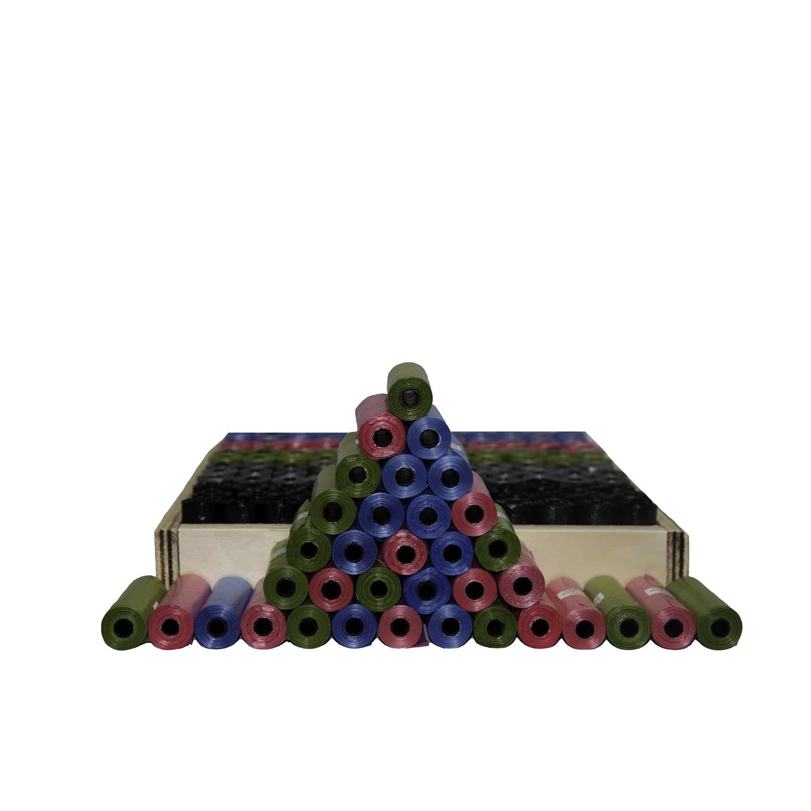 Pack 900 Bolsas Para Excrementos De Perro - 60 Rollos, 22x31cm, Varios Colores - TresGatos