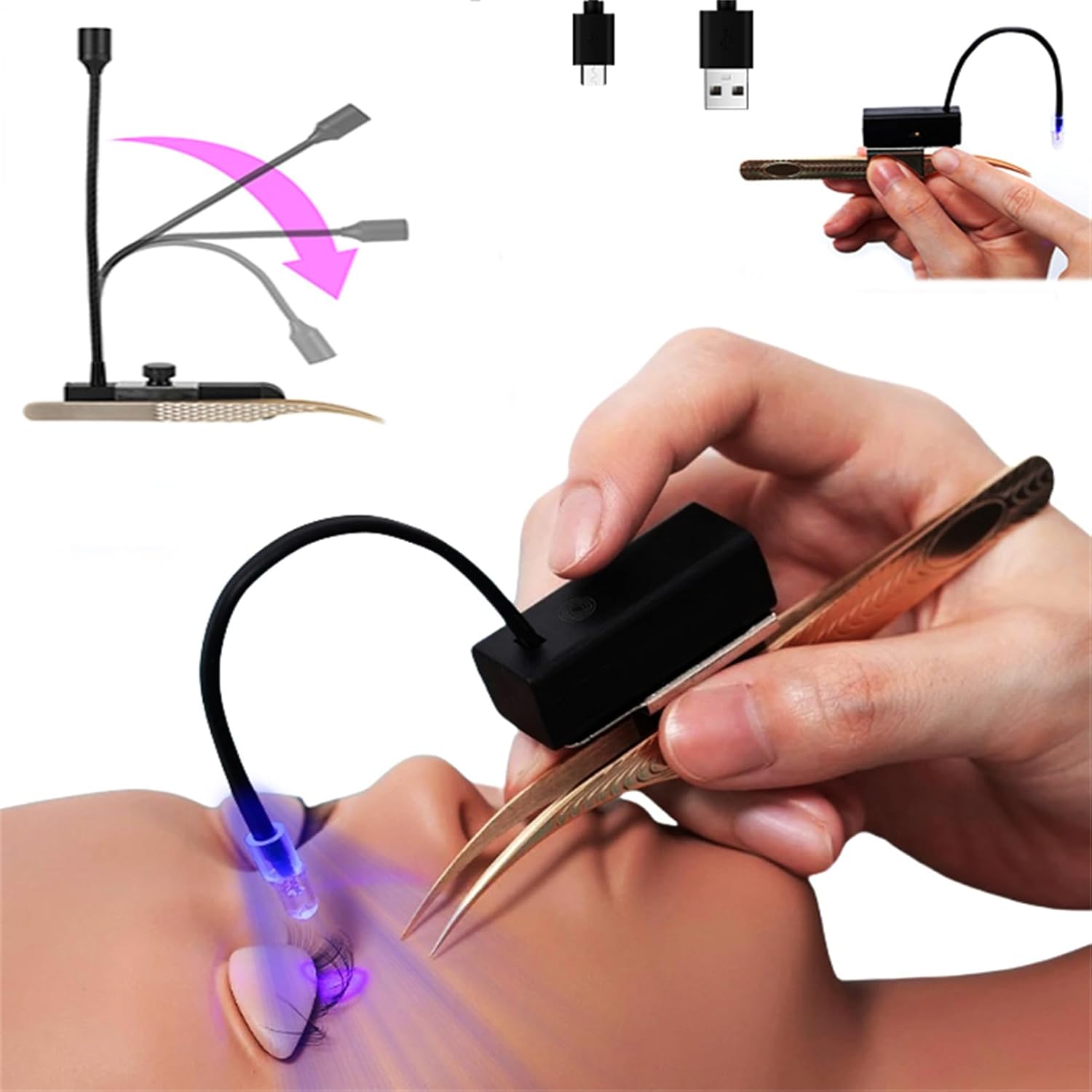 【即発送】lashpark LEDライト ホタルライト マツエク 即発送】lashpark LEDライト ホタルライト マツエク