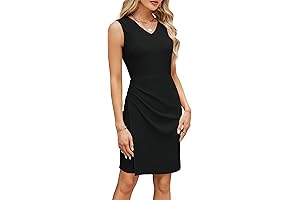 Women's V-Neck Black Dress: A Sophisticated Blend of Elegance and Versatility