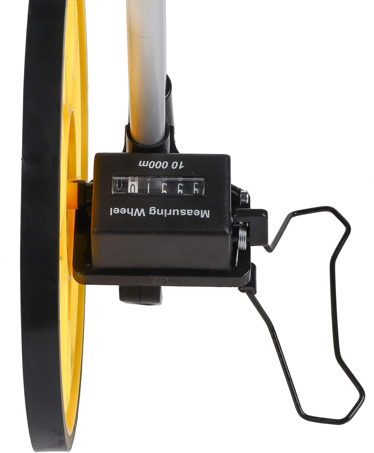 Garosa Foldable Distance Measuring Wheel, TPR Material with Anti Slip Wheel, Accurate Measurement Tool for Land Builders, Farmers, and Surveyors