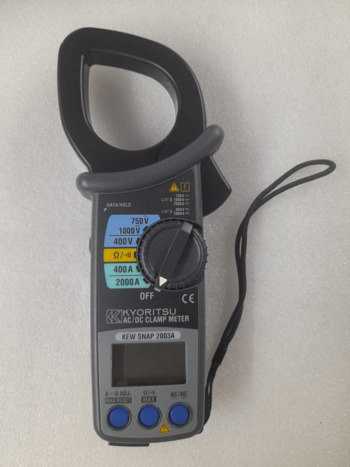 Kyoritsu 2055 AC/DC Clamp Meter With Warranty Of One Years (B07WSBZT6D) Amazon Price History, Amazon Price Tracker