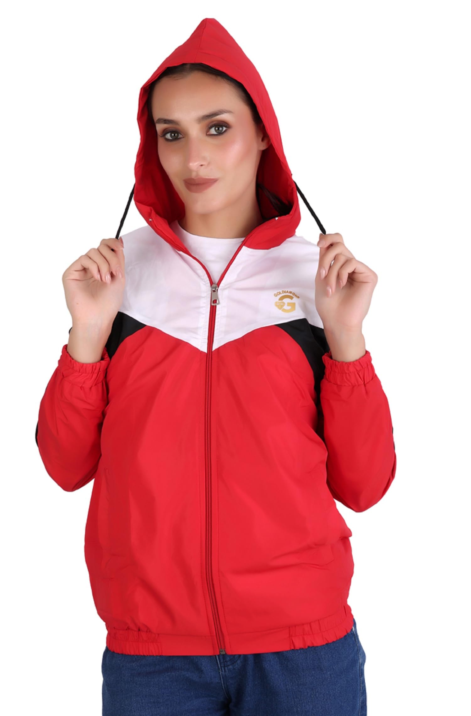 with Cap/Hoodie Standard Length Mist/Splash/Wind Cheater || Casual Jacket || Lightweight & Comfortable || Material : AD94 & Rise Net || Control Temperature up to 15°C-picture-29