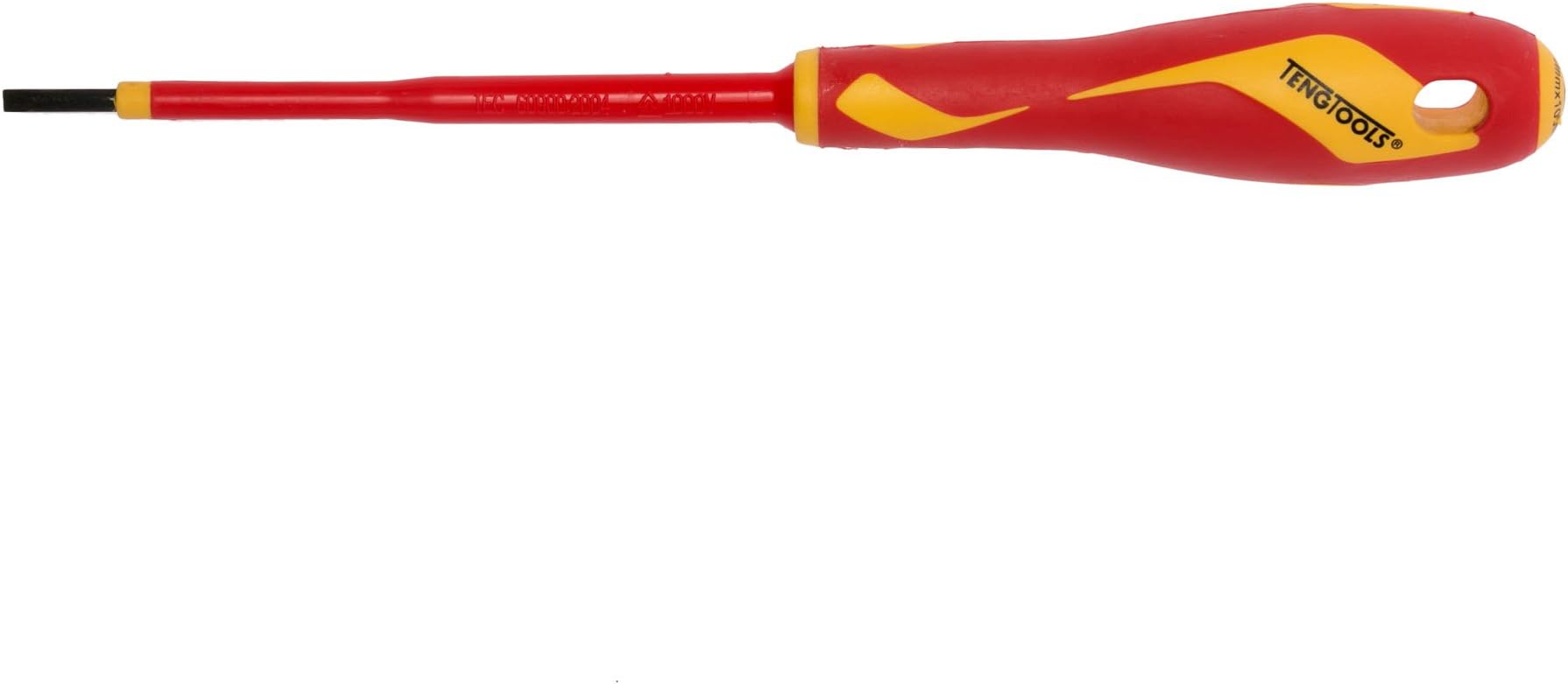 Teng Tools 3mm x 100mm 1000 Volt Insulated Flat Type Screwdriver - MDV822N