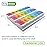 EZY DOSE Weekly (7-Day) Pill Case, Daily Medicine Planner, Vitamin Organizer Container, Large Push Button Compartments, Easy to Use, 3 Times a Day, Spring Open Design, Rainbow Lids, BPA Free