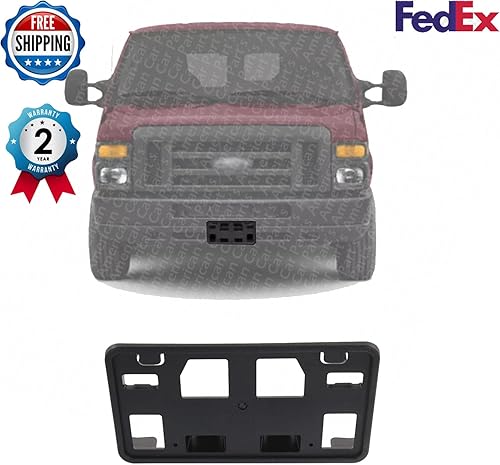 Miniatura 2 de OE Soporte de placa de repuesto Ford Van Ford Econoline 2008-2013 (Partslink FO1068138)