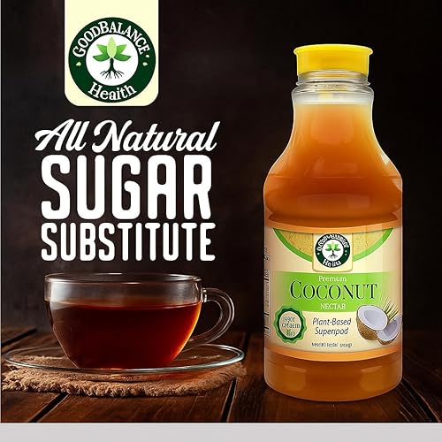 Miniatura 3 de Good Balance Health - Néctar de coco | Edulcorante líquido natural | Edulcorante de bajo índice glucémico | Todo natural y orgánico | Sustituto del