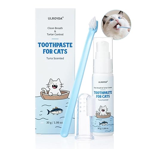 Cat Dental Care Kit – Tuna Flavor Toothpaste 1.06 oz