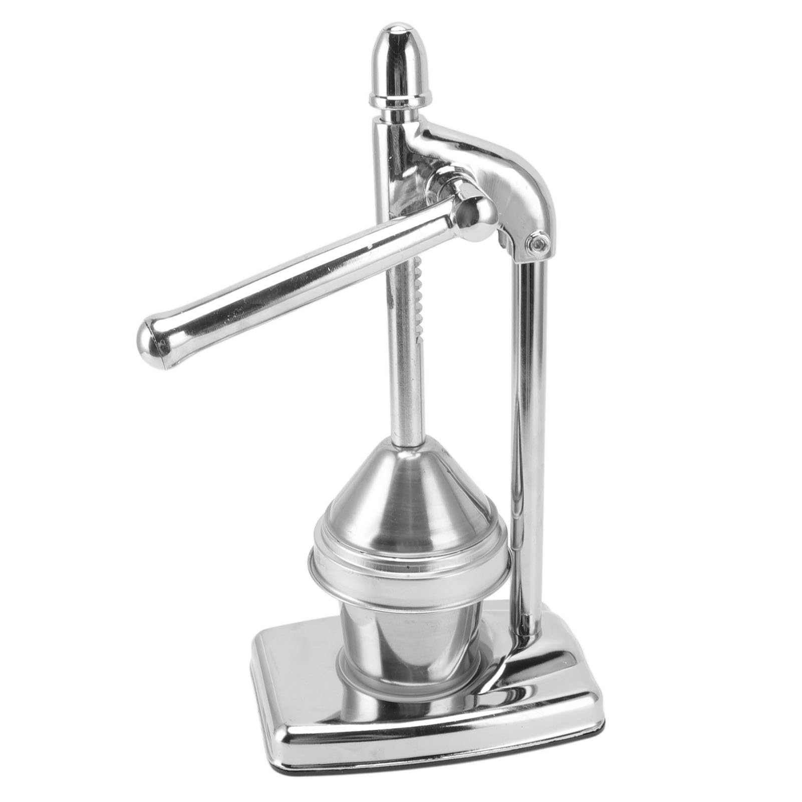 Manueller Orangenpresse aus Edelstahl 304 – Ergonomischer Zitruspresse mit Hebelgriff für Saft von Orangen und Granatäpfeln